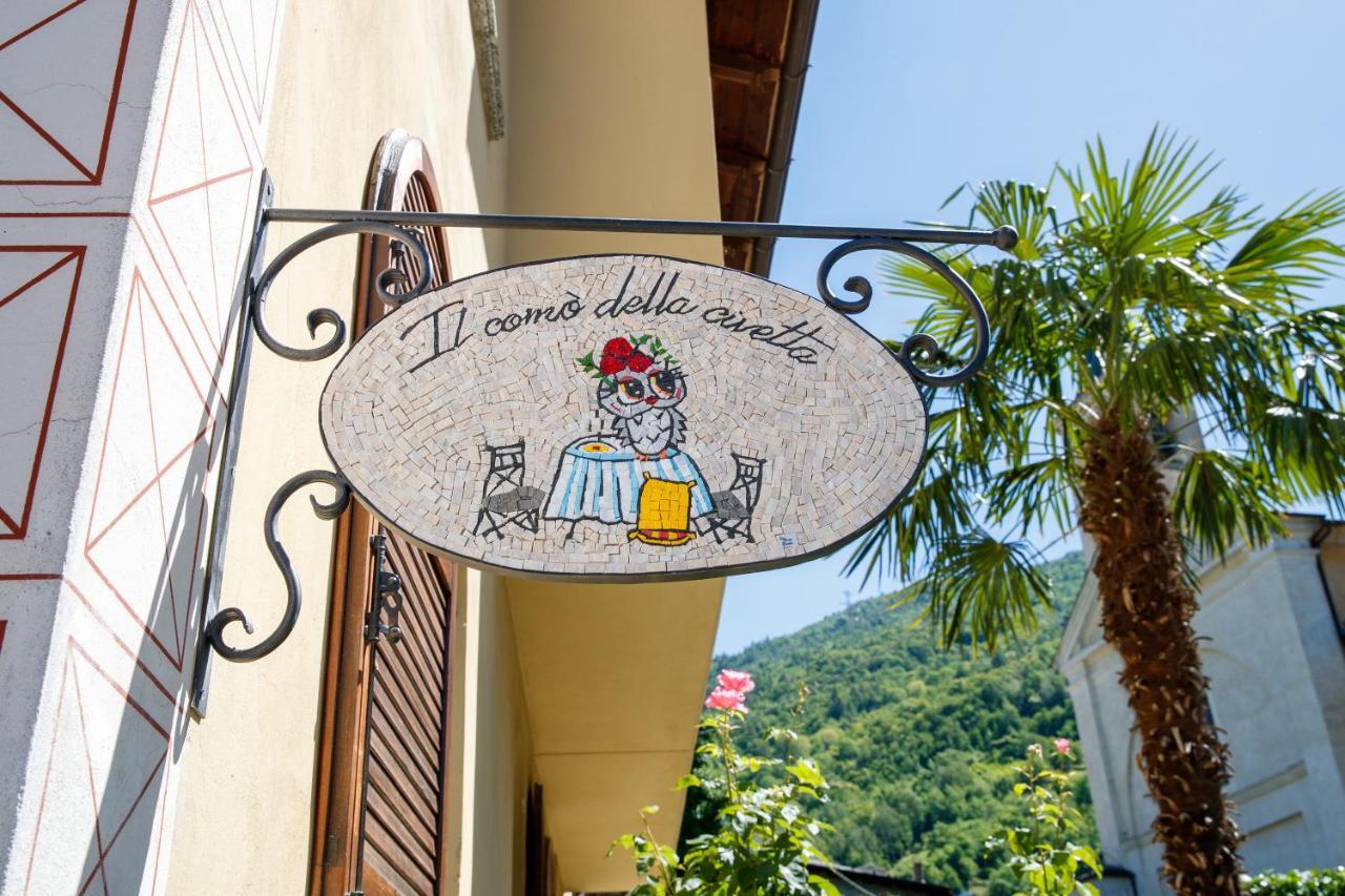 Il Como' Della Civetta - Taverna “La Fenice” Stazzona Bagian luar foto